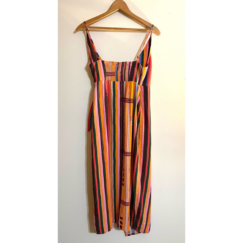 Urban Outfitters Flashing Lights Midi Wrap Dress - Picture 8 of 11